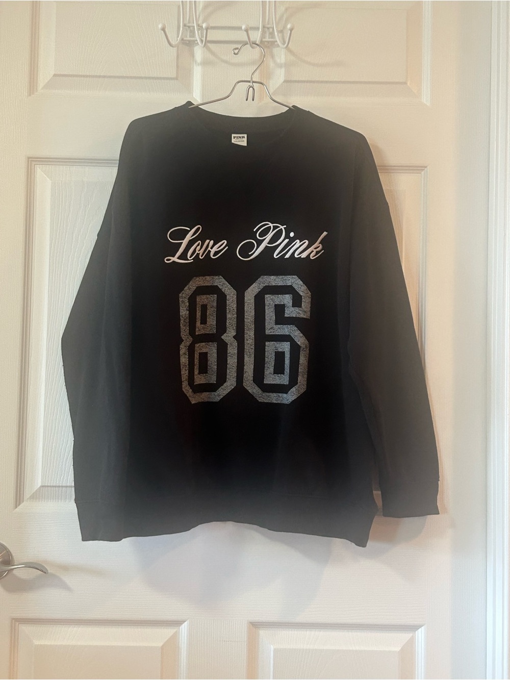 PINK Victoria's Secret " Love PInk 86" Sweatshirt - Picture 2 of 5